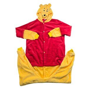 Winnie Pooh Hooded PJ Outfit Size L